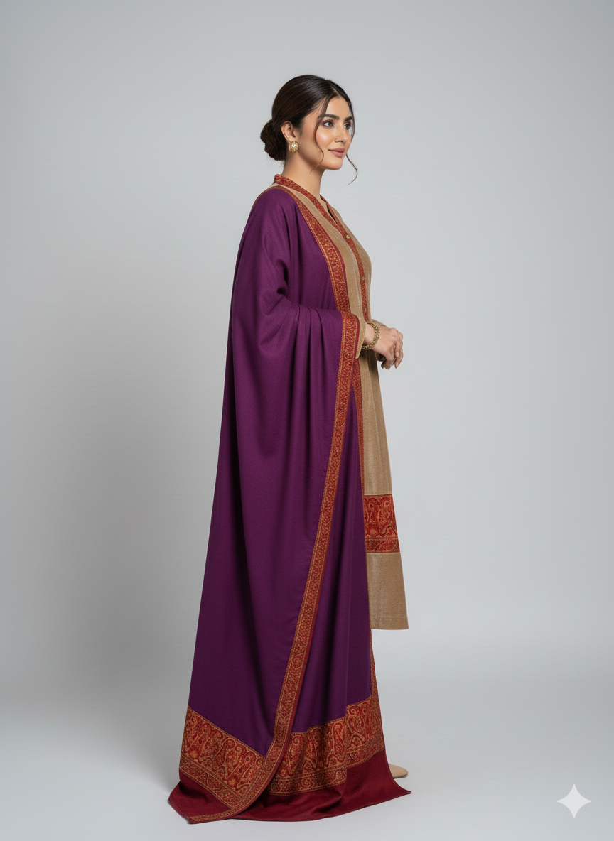 Pashmina Collection  By M&M Couture Pakistani suit detail view M&M Couture USA