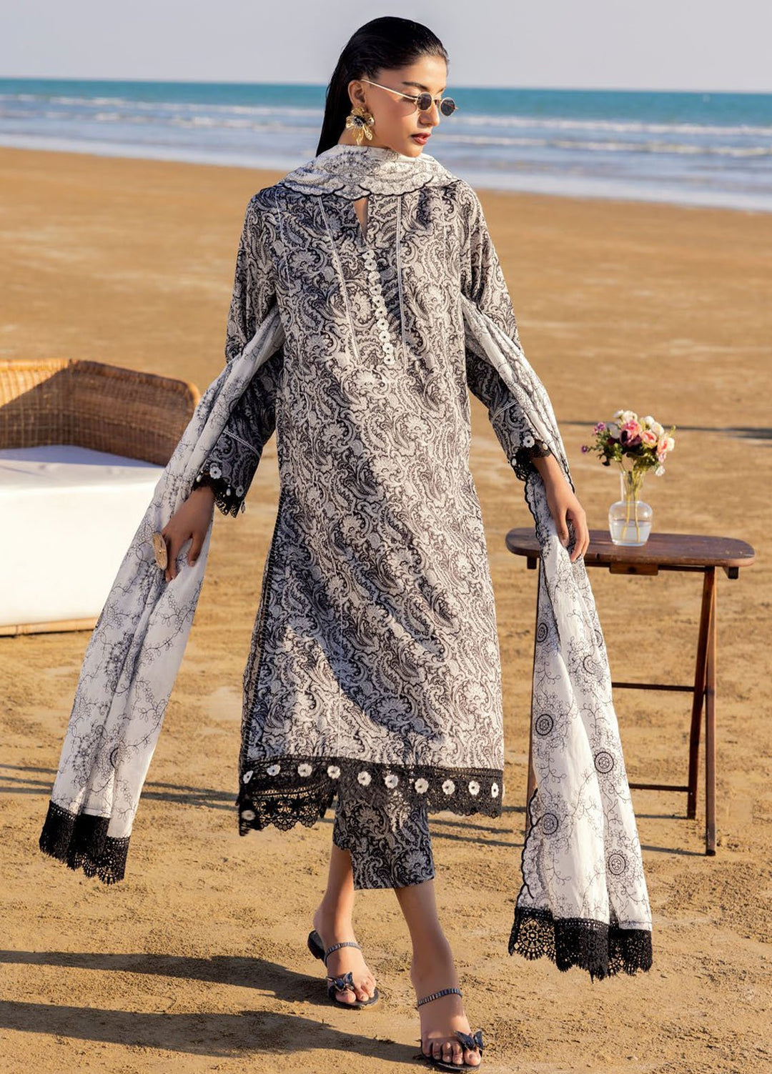 Summer Lawn Suit By Gul Ahmed -101