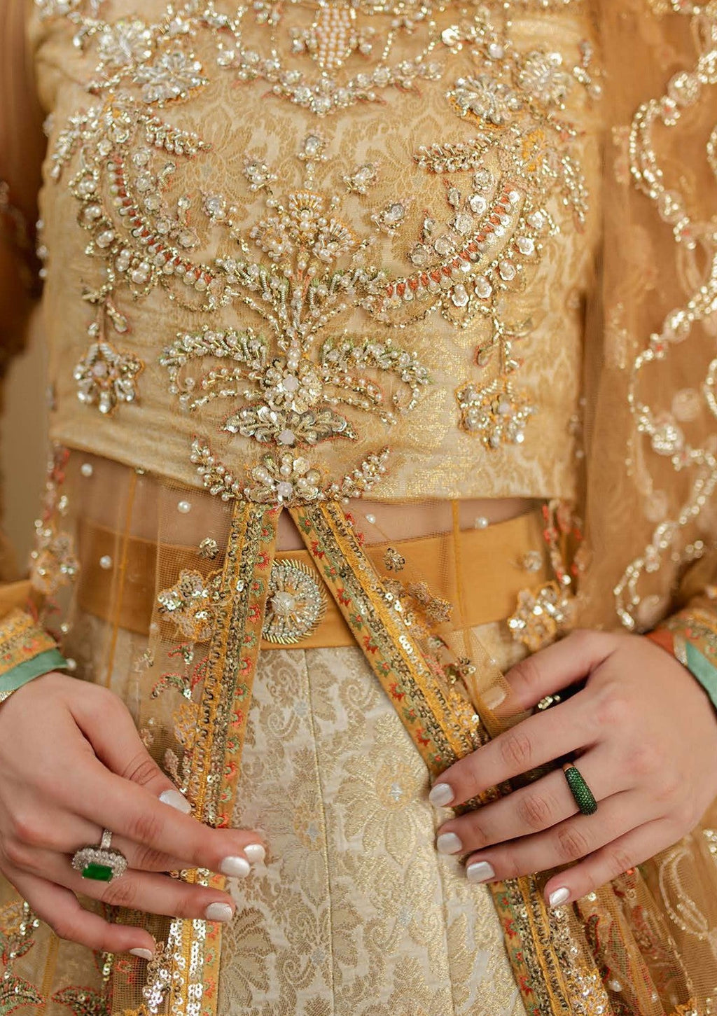 Mann Mein Tu - Wedding  Collection By Mushq Pakistani suit view 4 M&M Couture USA