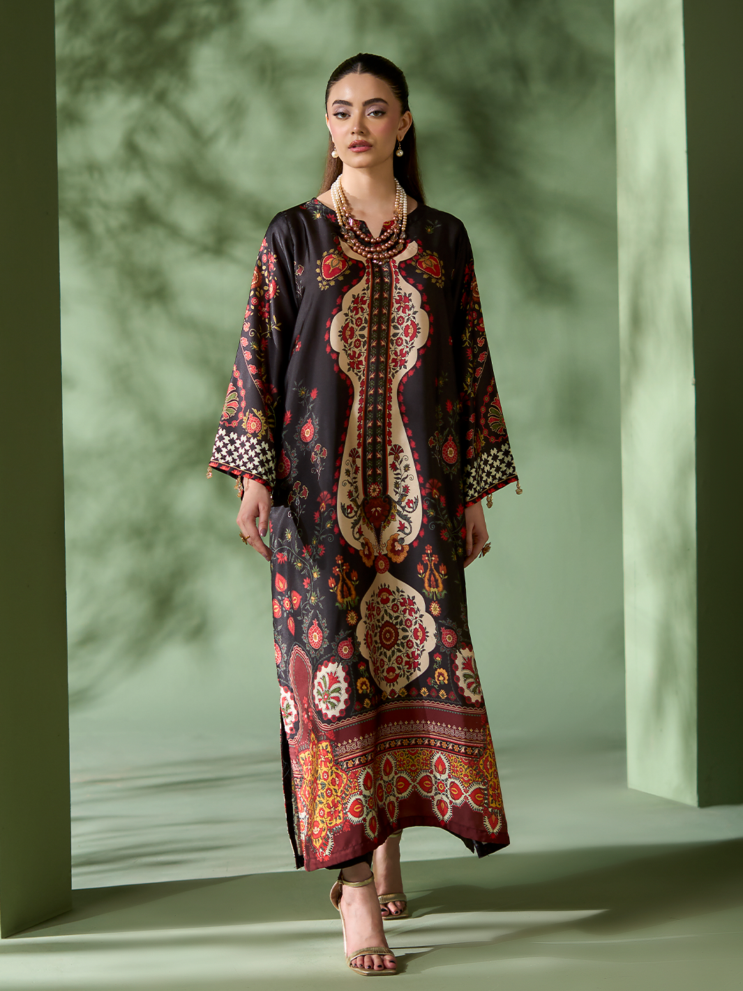 NOURA SILK KAFTAN |  By Allys 107