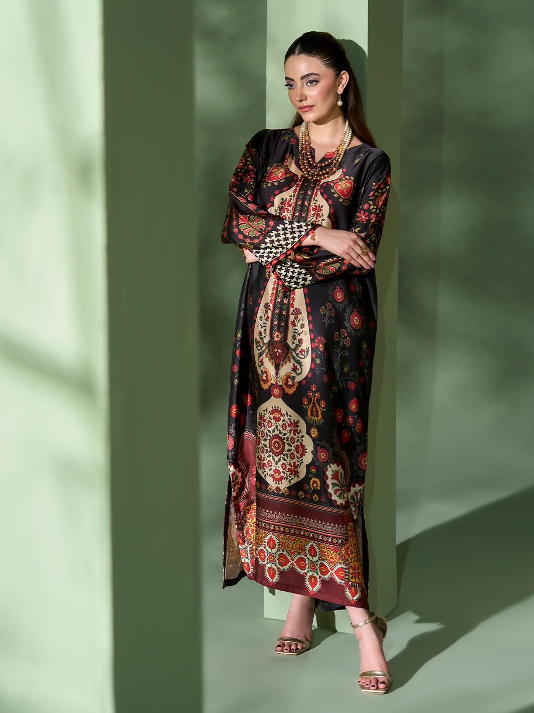 NOURA SILK KAFTAN |  By Allys 107
