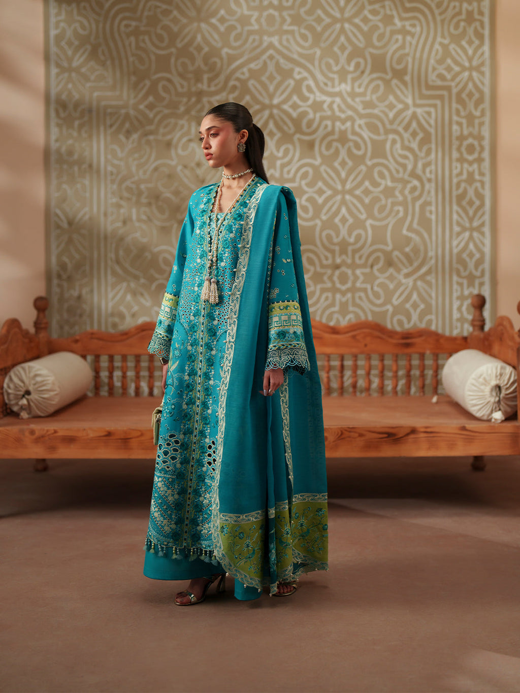 Bin Ilyas | Mashriq Luxury Lawn | 106