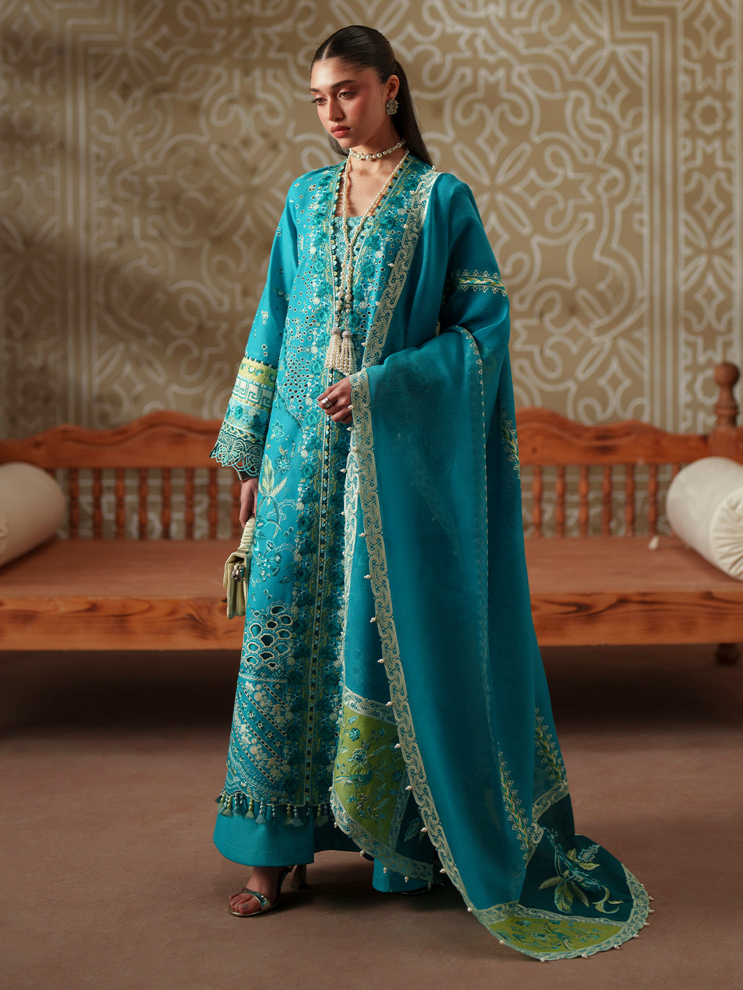 Bin Ilyas | Mashriq Luxury Lawn | 106