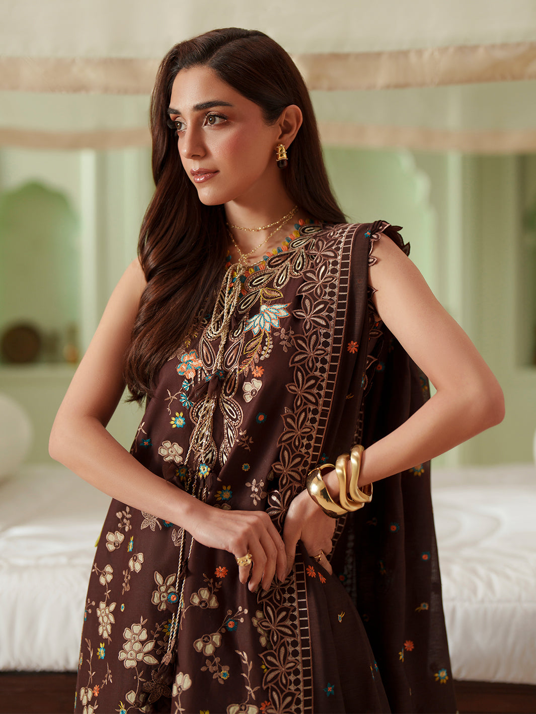 Bin Ilyas | Mashriq Luxury Lawn | 113