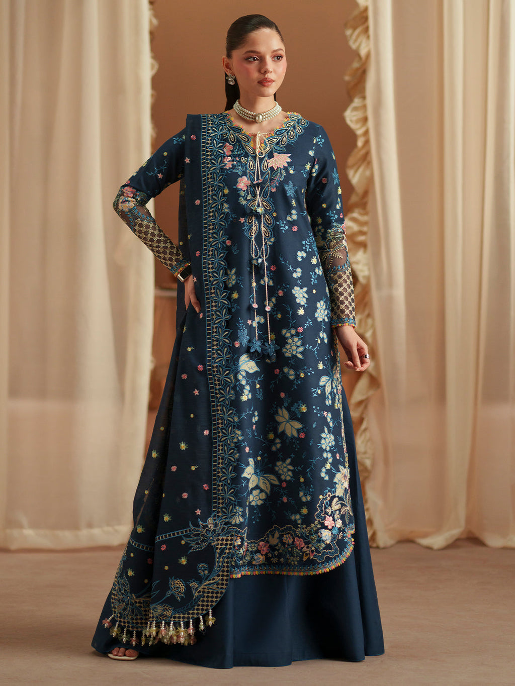 Bin Ilyas | Mashriq Luxury Lawn | 115