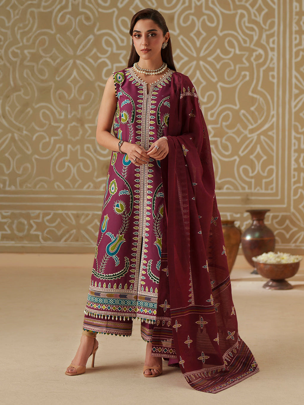 Bin Ilyas | Mashriq Luxury Lawn | 109