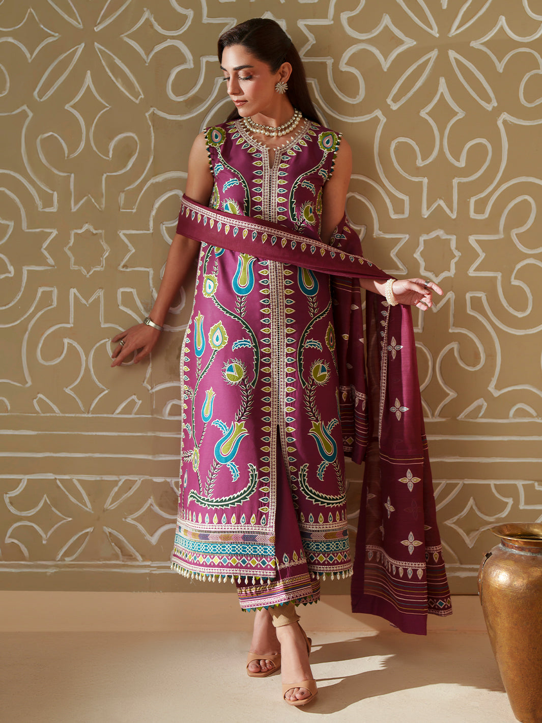 Bin Ilyas | Mashriq Luxury Lawn | 109