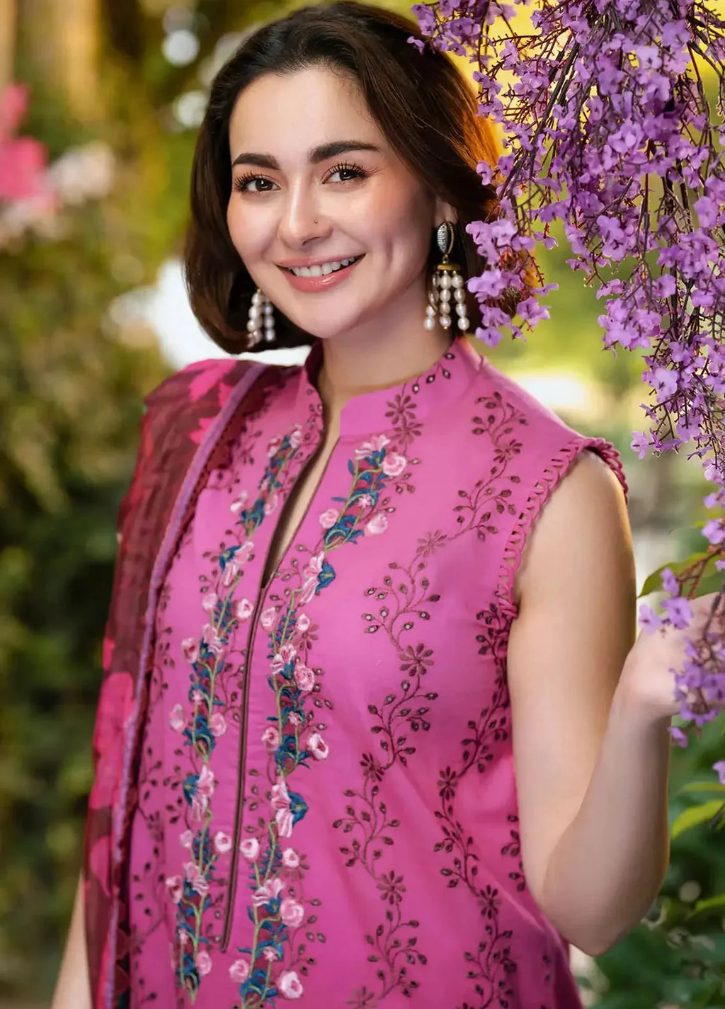 Gulkari by Asifa Nabeel Chikankari Lawn Suit -101