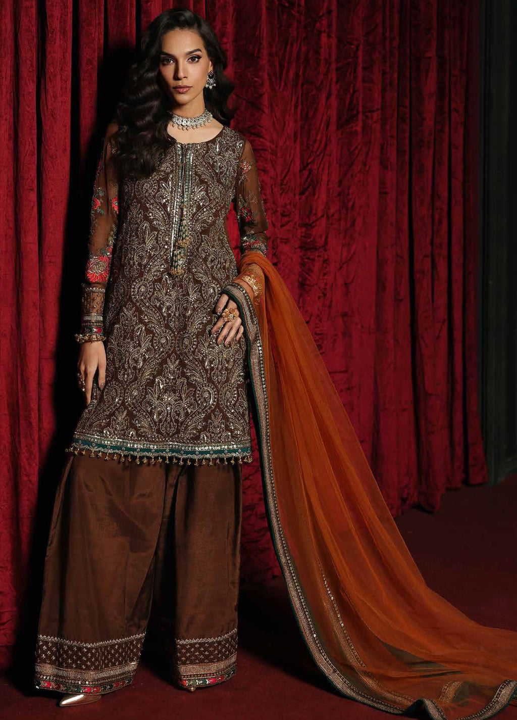 Aura Collection 3PC Embroidered By Charizma -102