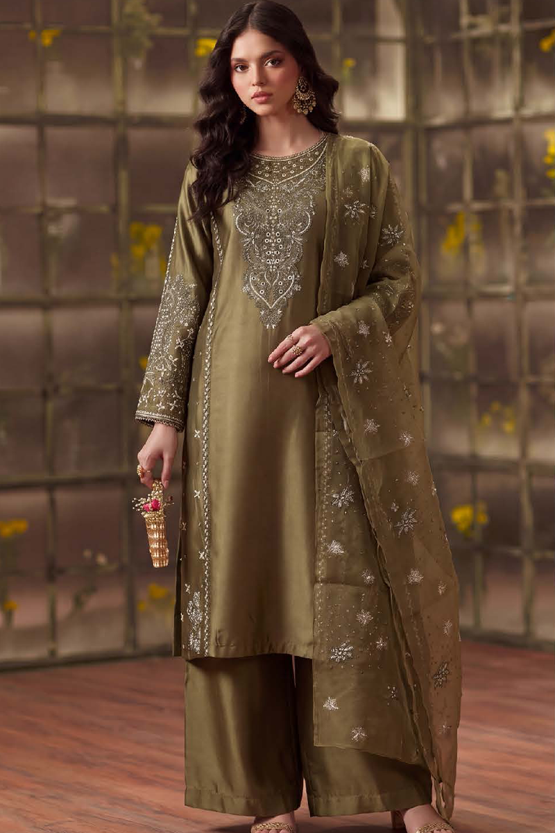 PRET Silk Collection By ZEENAT -102