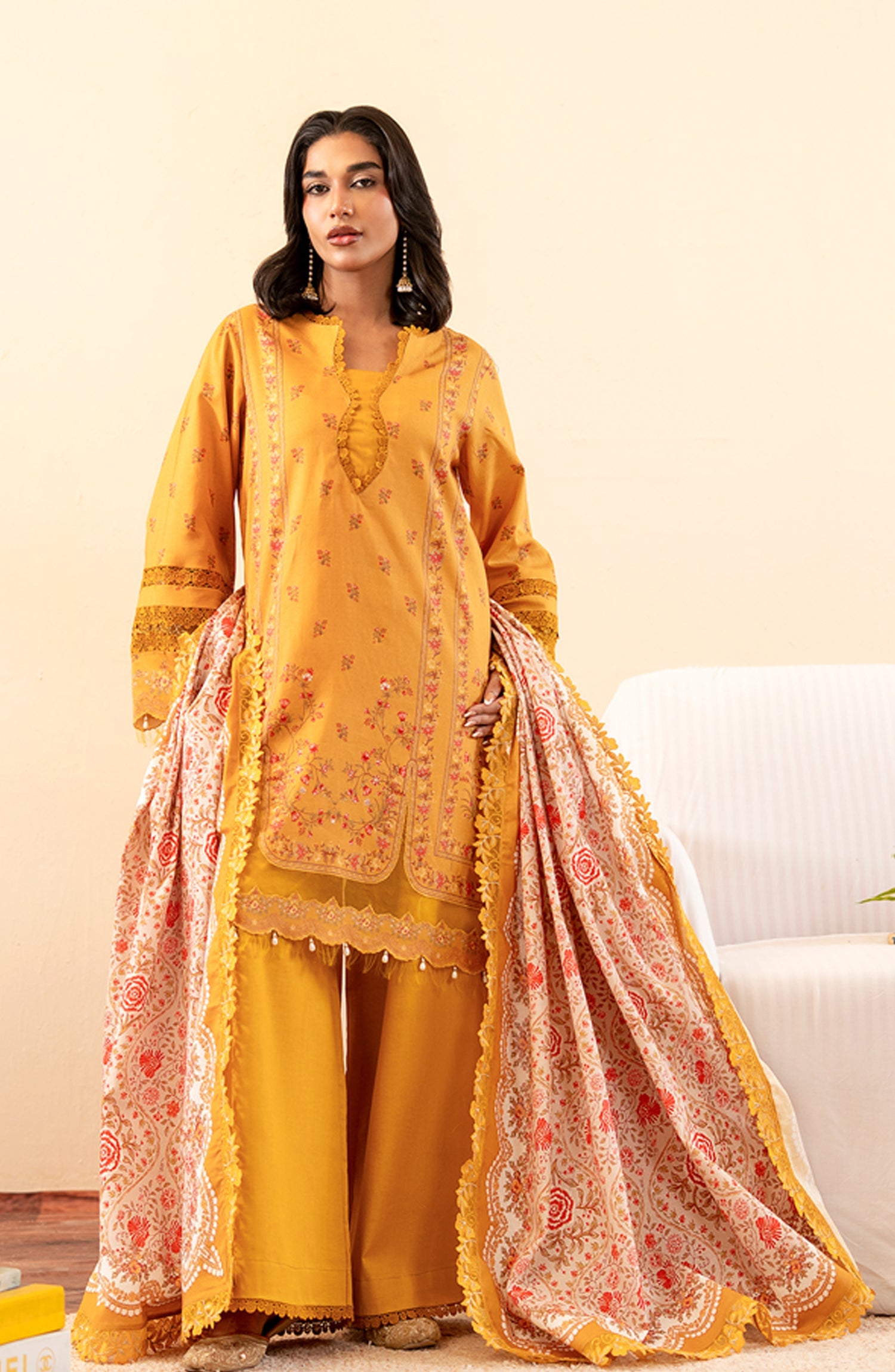Mausummery Printed Khaddar by Al Karim -102