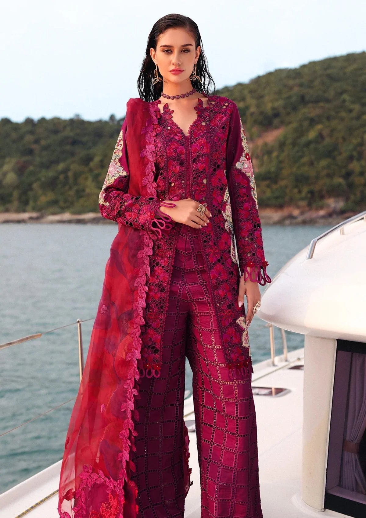 Saren By Afrozeh Luxury Lawn -102