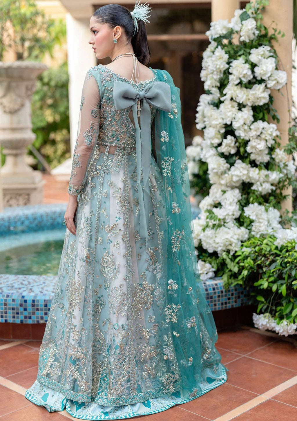 Mann Mein Tu - Wedding  Collection By Mushq Pakistani suit detail view M&M Couture USA