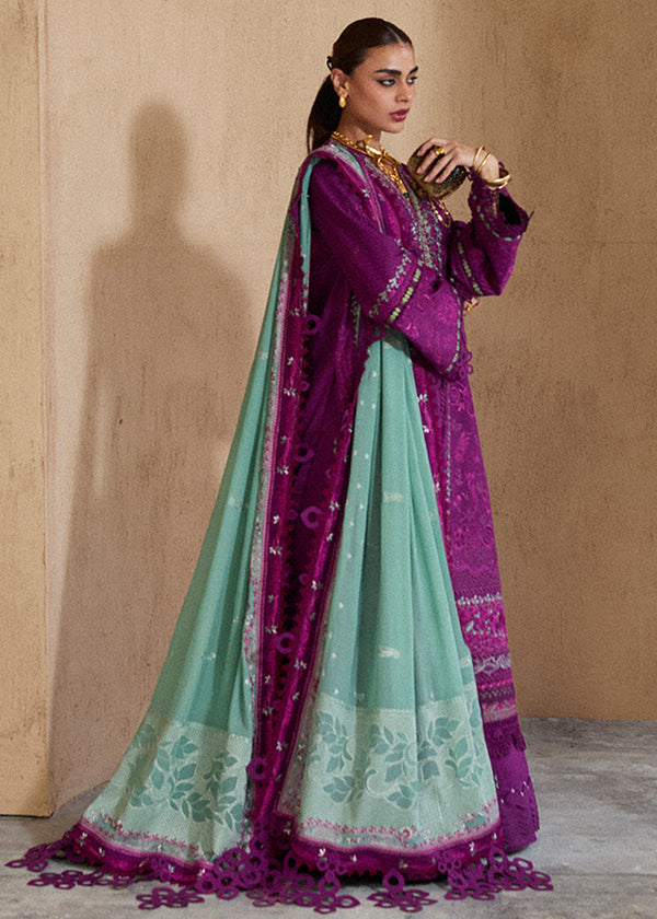OIRA Lawn By Suffuse lawn Pakistani suit view 4 M&M Couture USA