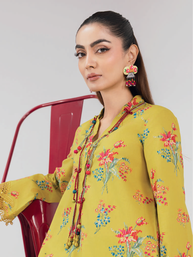 Maria B Basics Embroidered Lawn Suit –110