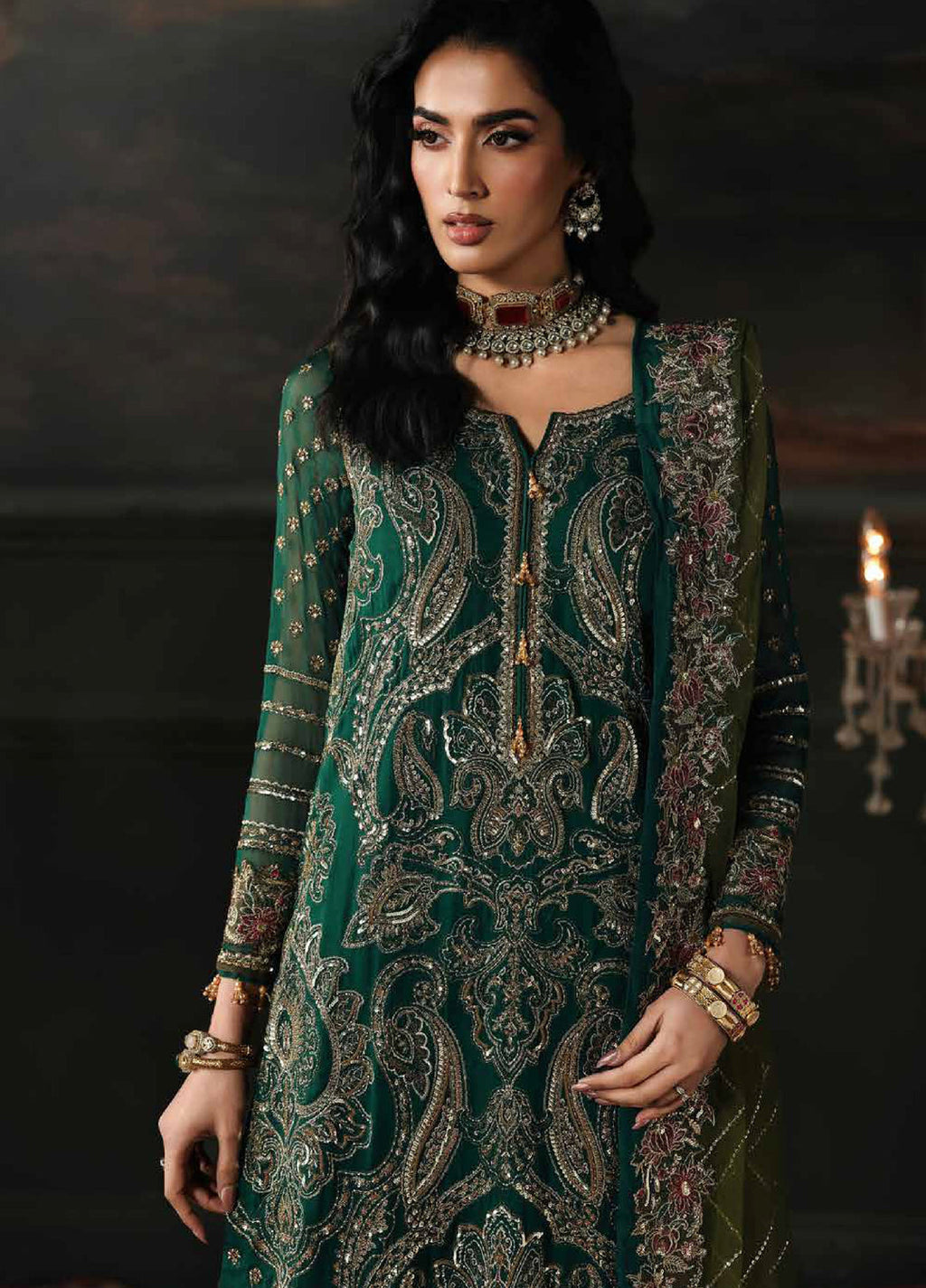 Aura Collection 3PC Embroidered By Charizma -105