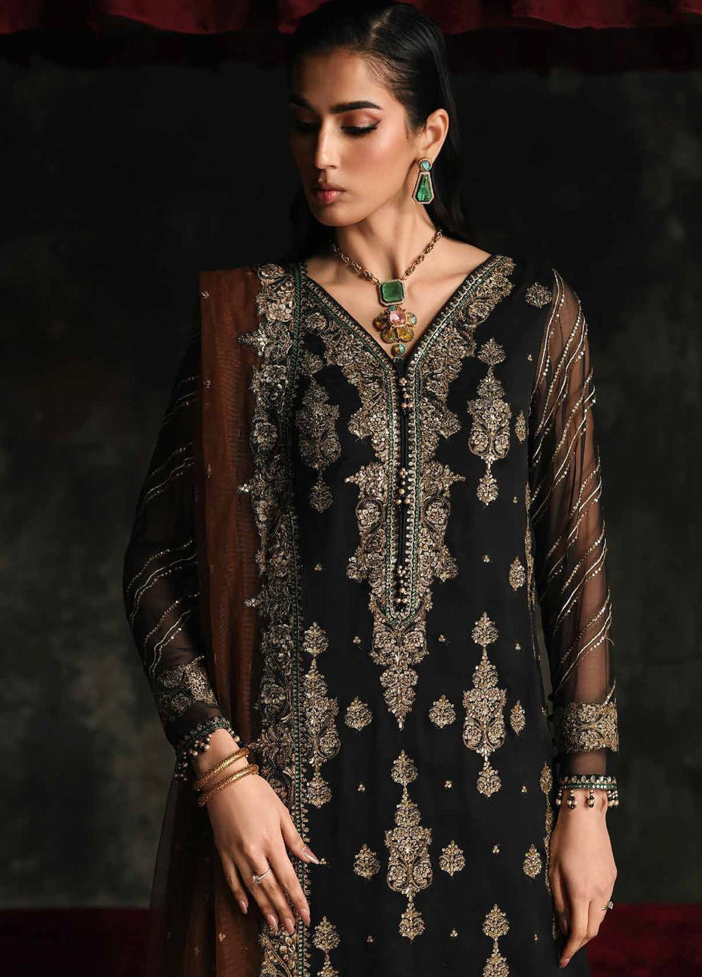 Aura Collection 3PC Embroidered By Charizma -106