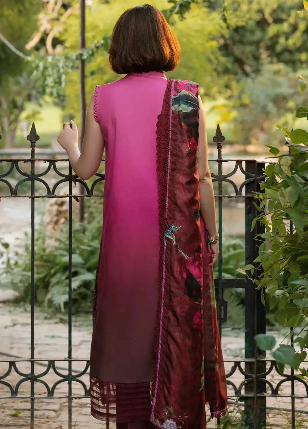 Gulkari by Asifa Nabeel Chikankari Lawn Suit -101