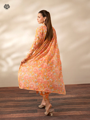 ZIVA By Gull Jee Pakistani suit detail view M&M Couture USA