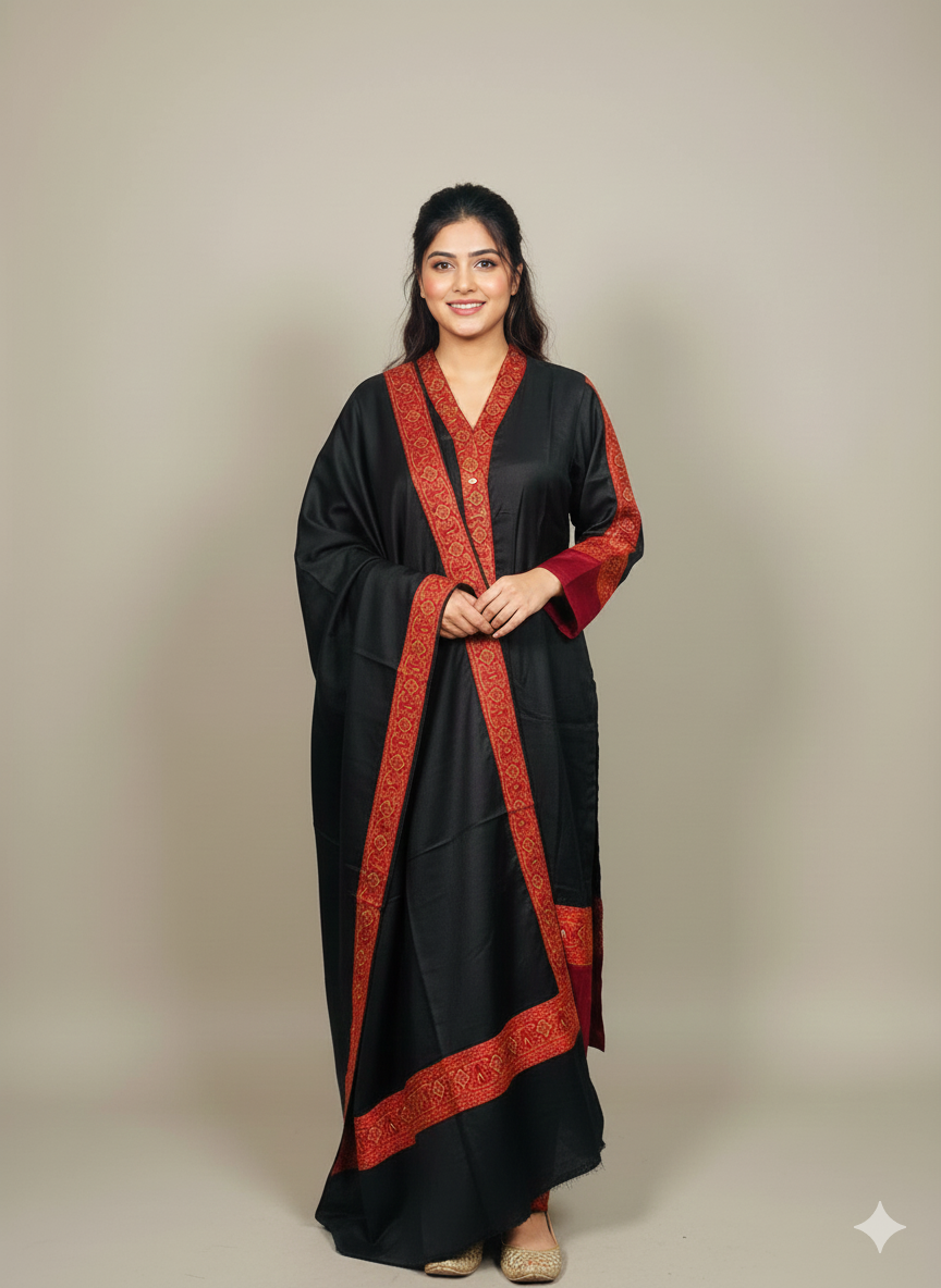 Pashmina Collection  By M&M Couture Pakistani suit front view M&M Couture USA