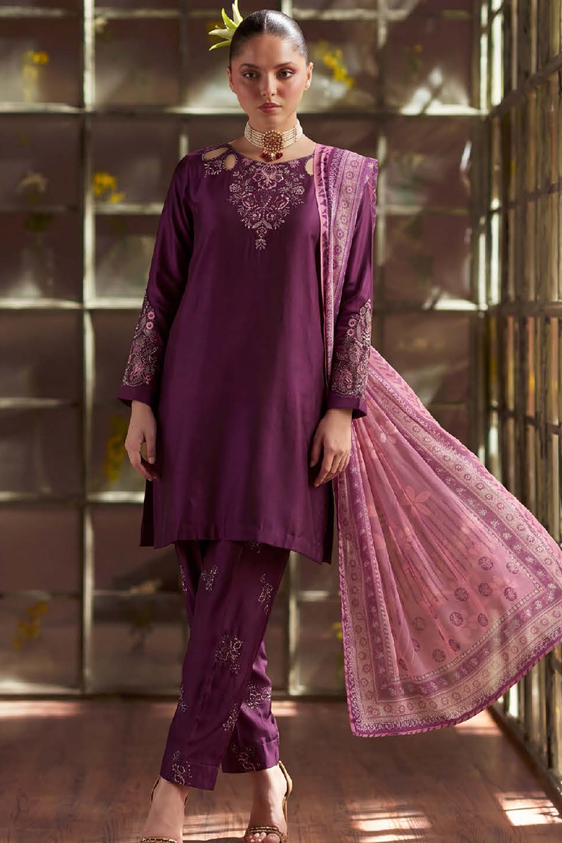 PRET Silk Collection By ZEENAT -103
