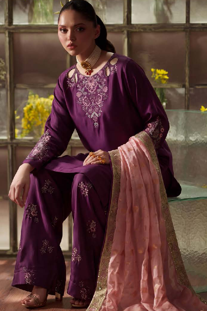 PRET Silk Collection By ZEENAT -103
