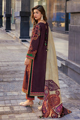 Poshima by Charizma Pakistani suit detail view M&M Couture USA
