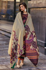 Poshima by Charizma Pakistani suit dupatta view M&M Couture USA