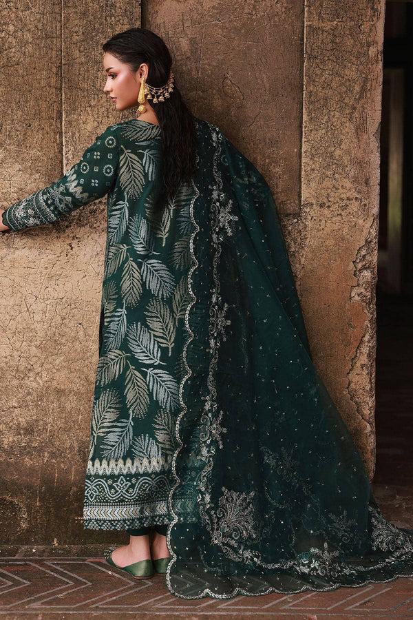 MAYA JACQUARD by Nureh Pakistani suit dupatta view M&M Couture USA