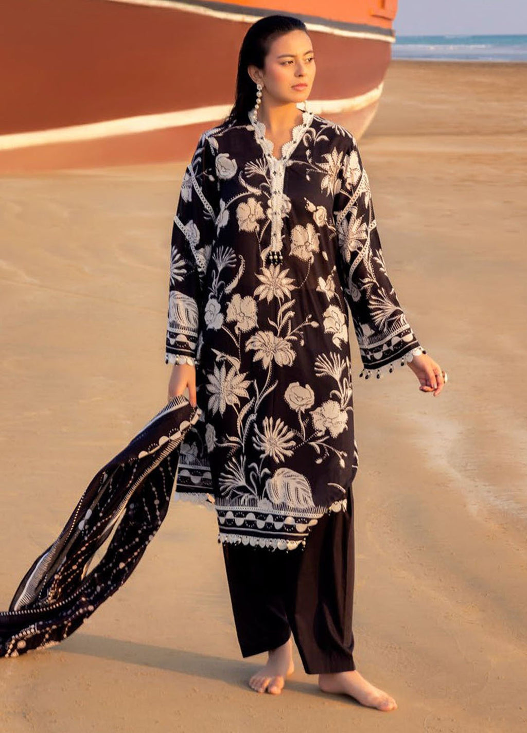Summer Lawn Suit By Gul Ahmed -104