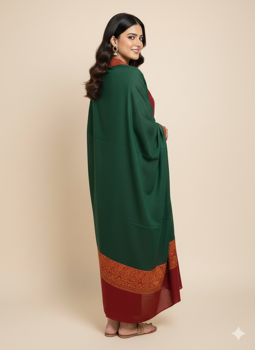 Pashmina Collection  By M&M Couture Pakistani suit dupatta view M&M Couture USA