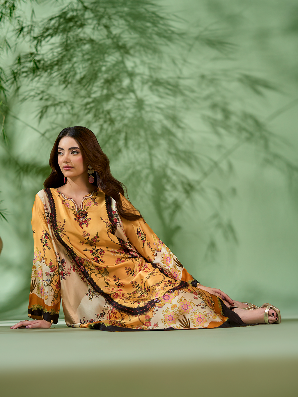 NOURA SILK KAFTAN |  By Allys 110