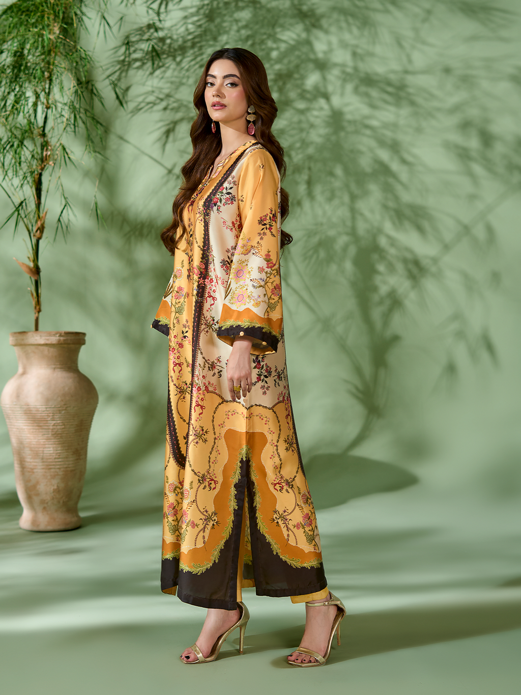 NOURA SILK KAFTAN |  By Allys 110