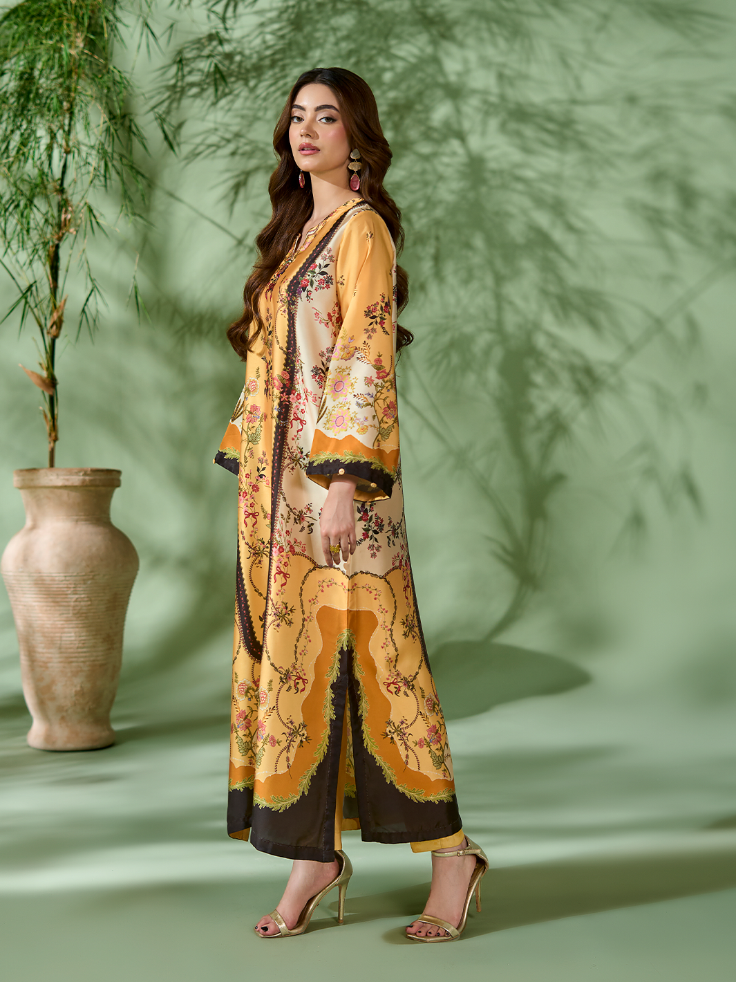NOURA SILK KAFTAN |  By Allys 110