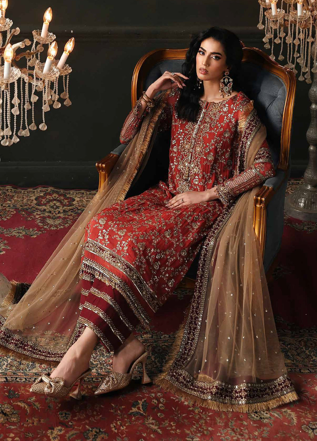 Aura Collection 3PC Embroidered By Charizma -104