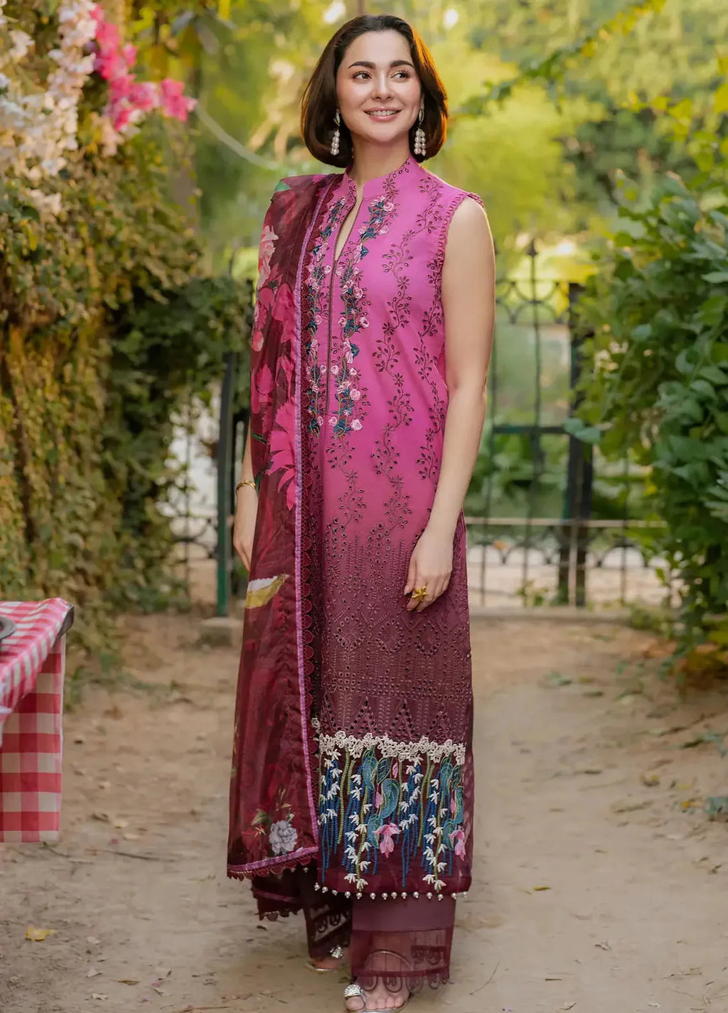Gulkari by Asifa Nabeel Chikankari Lawn Suit -101