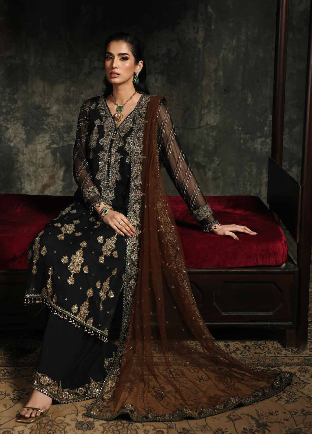 Aura Collection 3PC Embroidered By Charizma -106