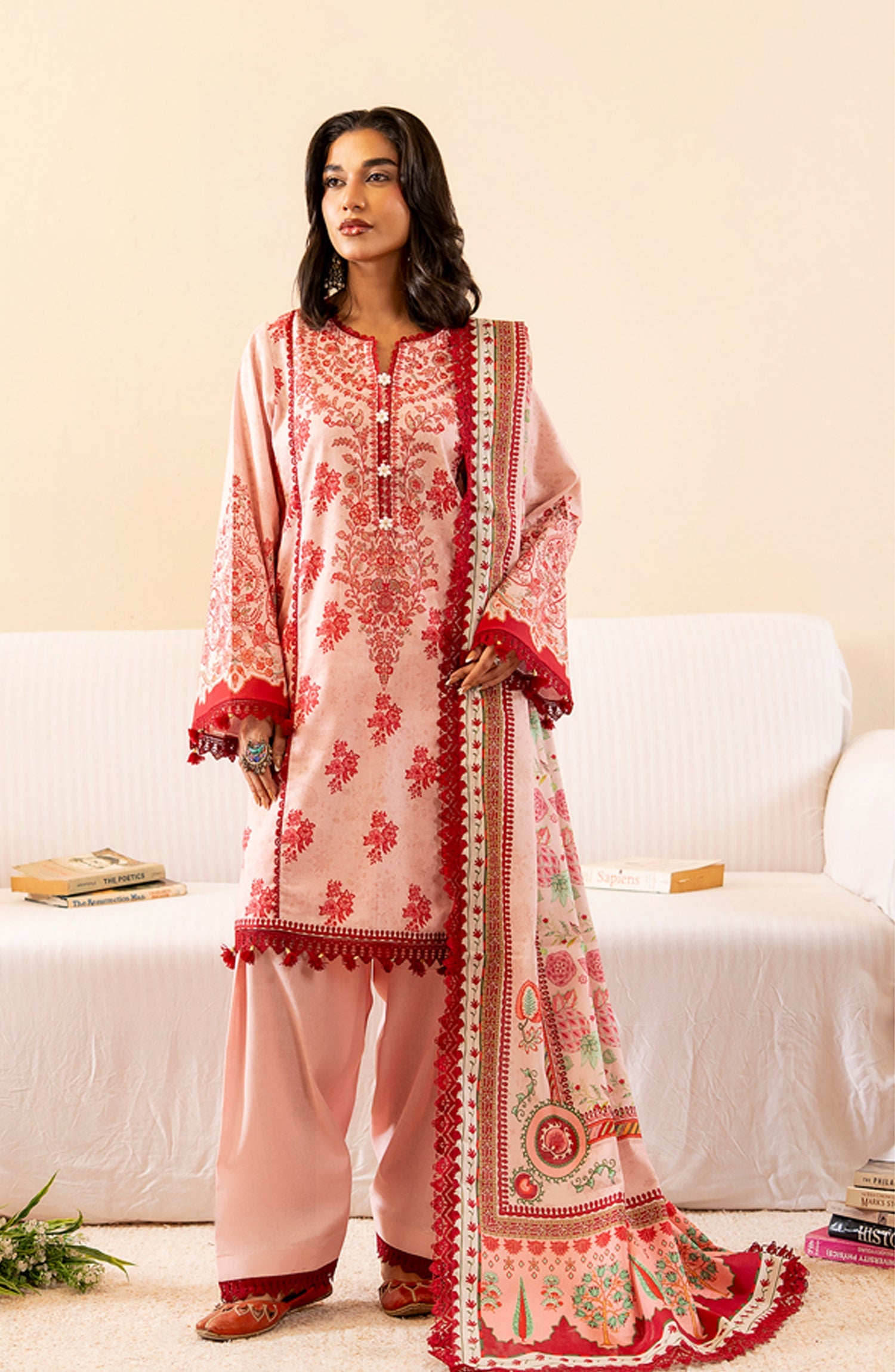 Mausummery Printed Khaddar by Al Karim -105