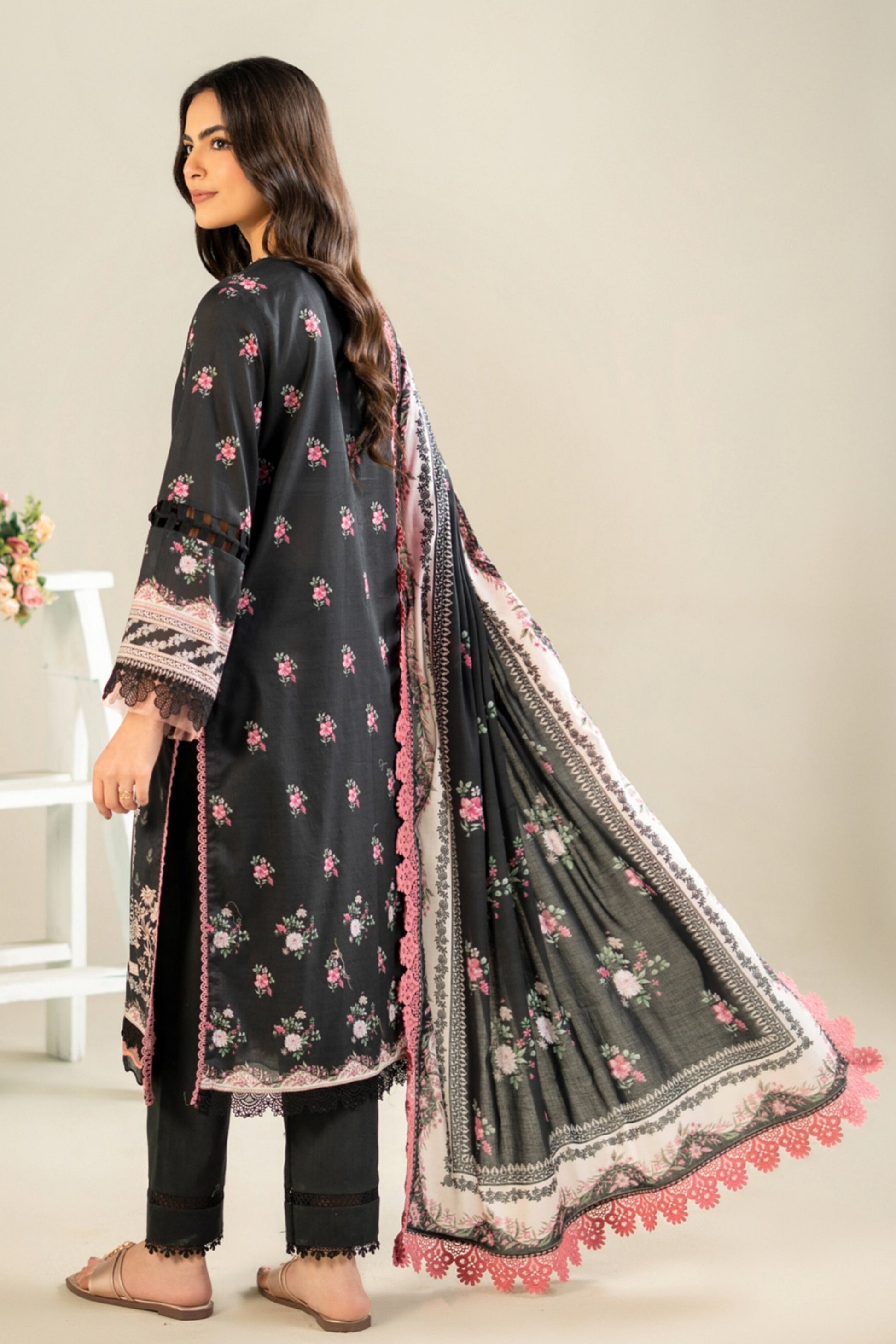 Spring Summer By Mausummery Pakistani suit detail view M&M Couture USA