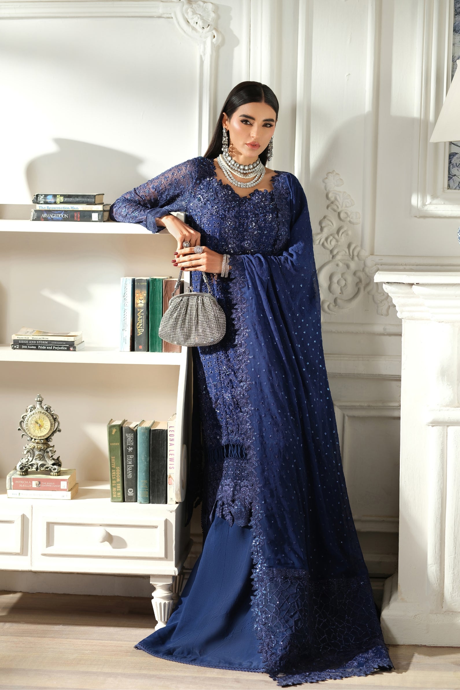 Vasal | Meer By Maryum Hussain Pakistani suit detail view M&M Couture USA
