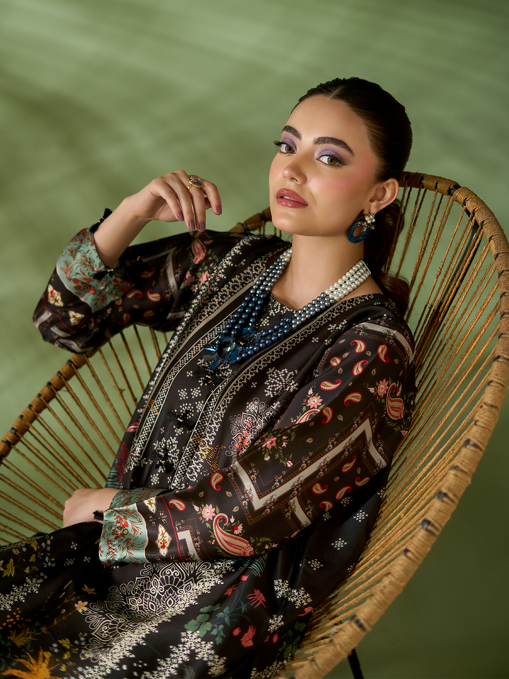 NOURA SILK KAFTAN |  By Allys 108