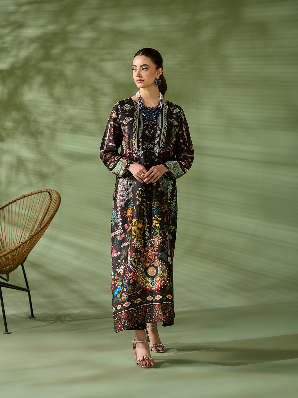 NOURA SILK KAFTAN |  By Allys 108