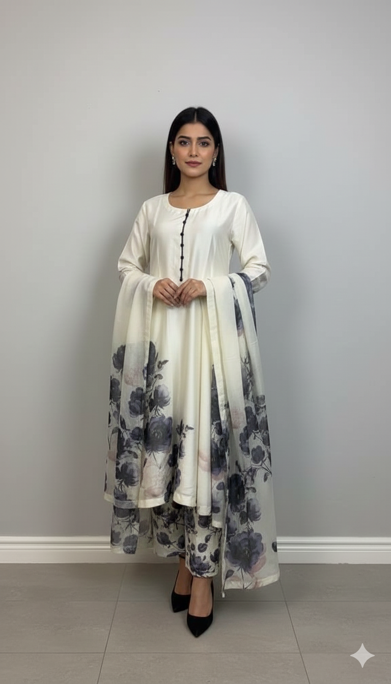 Pure Satin Silk By M & M Couture -106