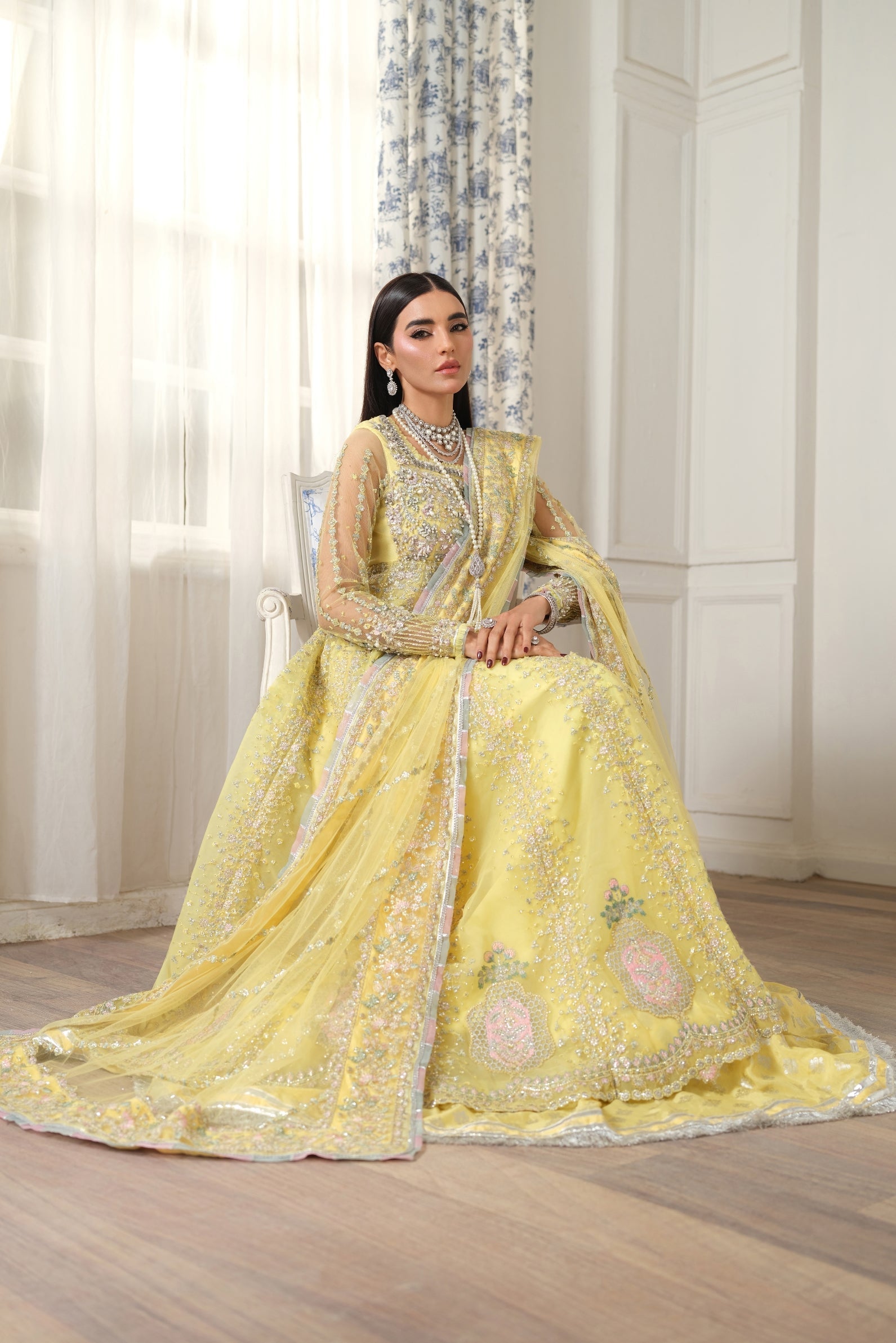 Ghazal | Meer By Maryum Hussain Pakistani suit detail view M&M Couture USA