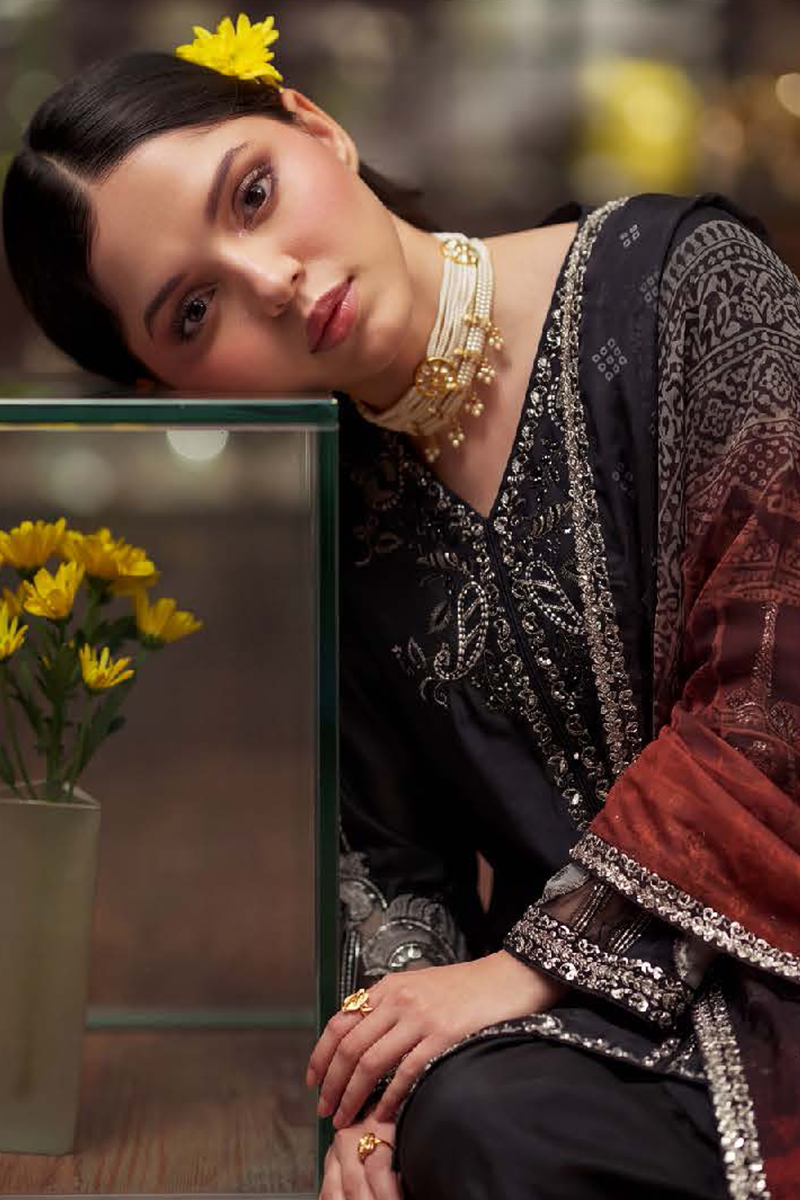 PRET Silk Collection By ZEENAT -106