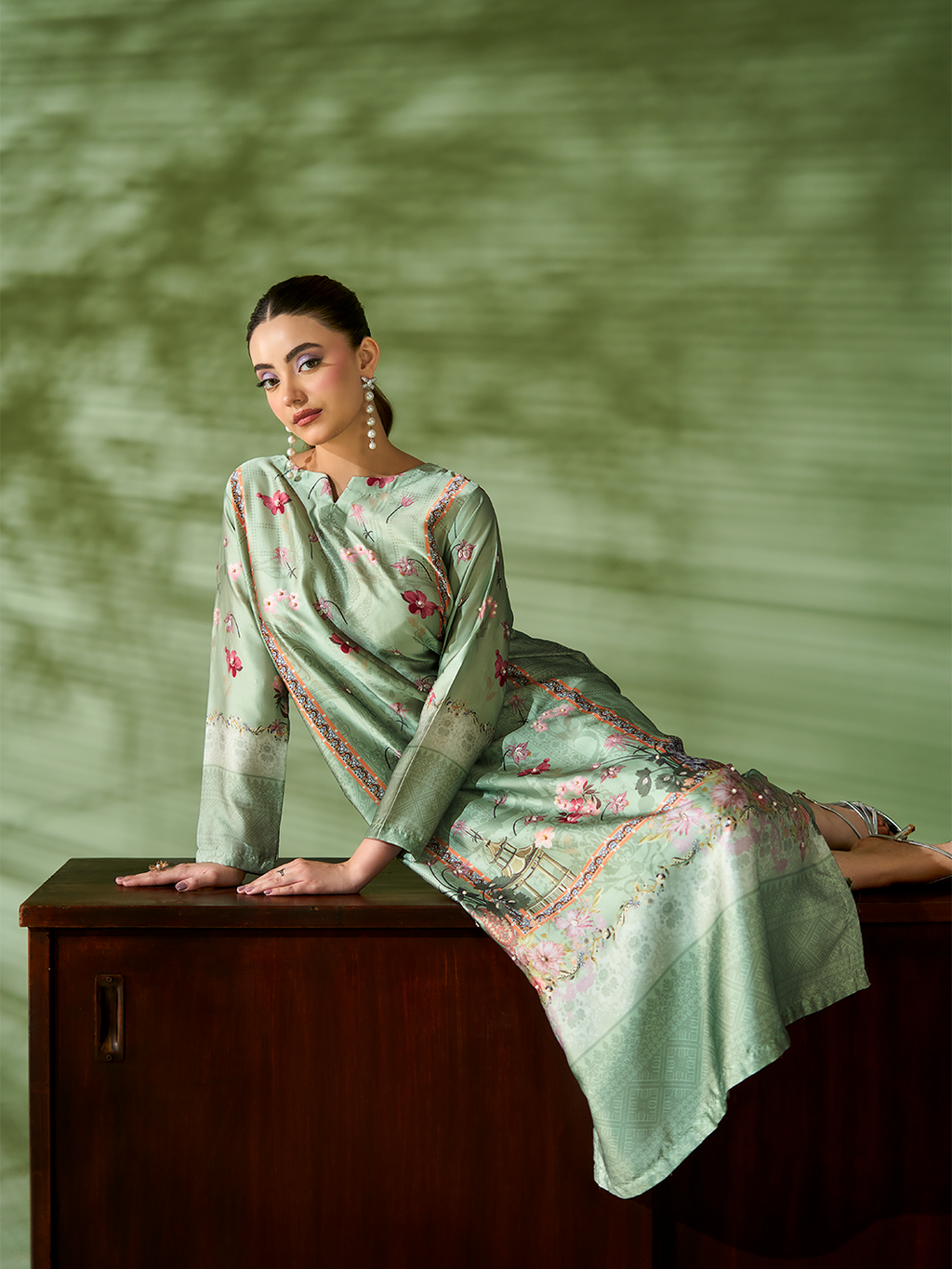 NOURA SILK KAFTAN |  By Allys 101