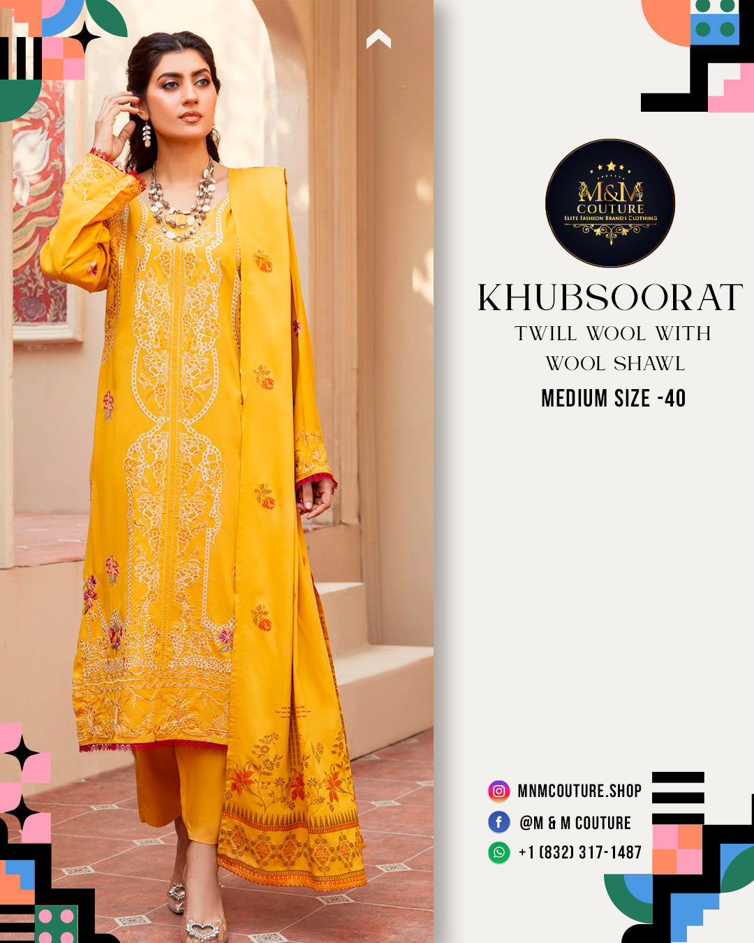 Linen – "Arzoo" by Khoobsurat -102