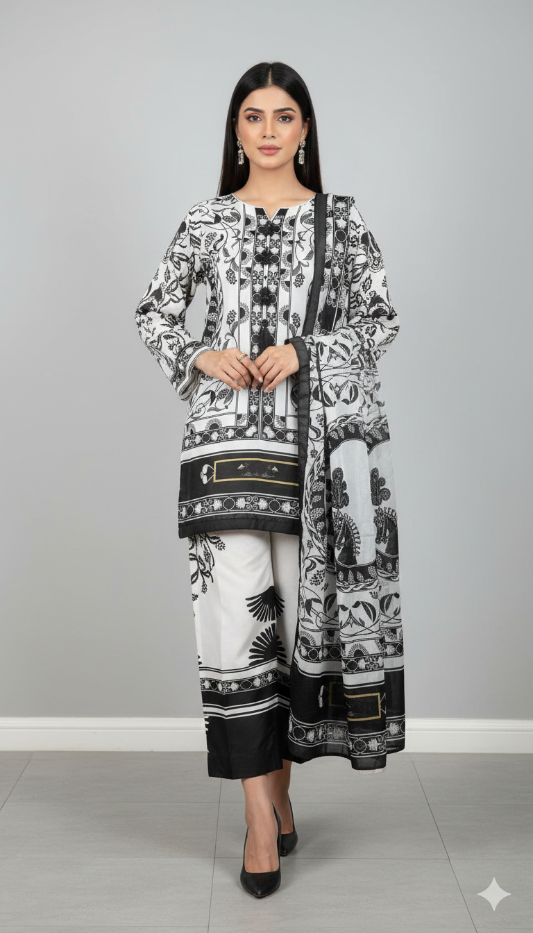 Pure Satin Silk By M & M Couture -107