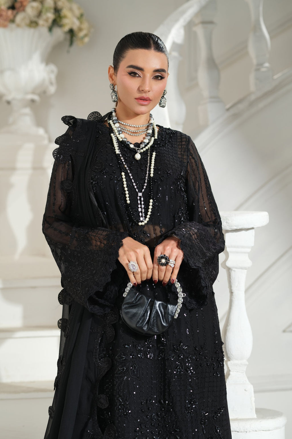 Andaz | Meer By Maryum Hussain Pakistani suit detail view M&M Couture USA