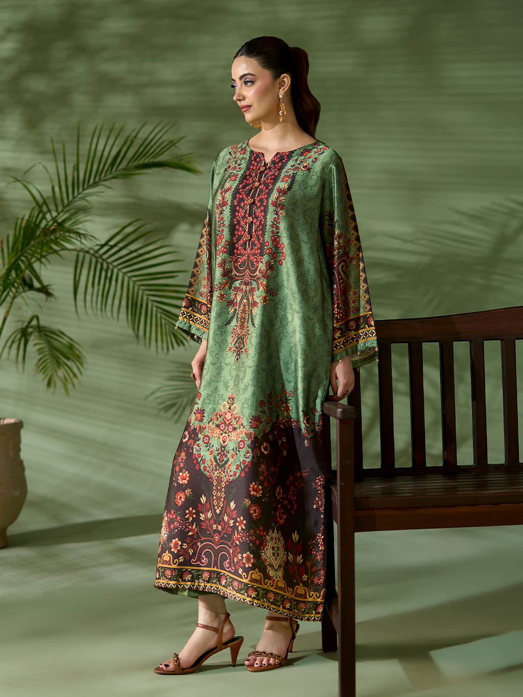 NOURA SILK KAFTAN |  By Allys 105
